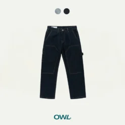 Quần jean Owlbrand Double Knee Relax