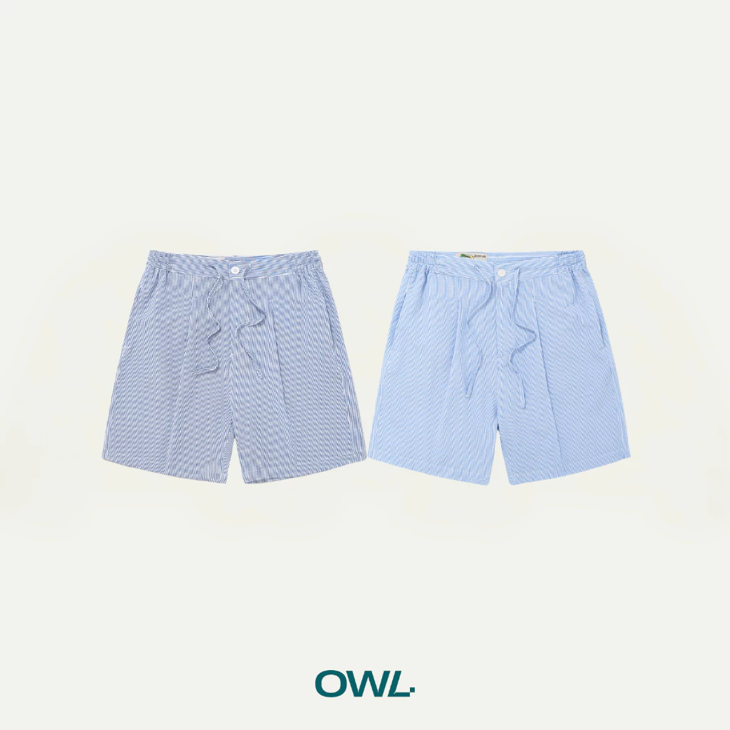 Quần short Owlbrand Striped - Ảnh 2