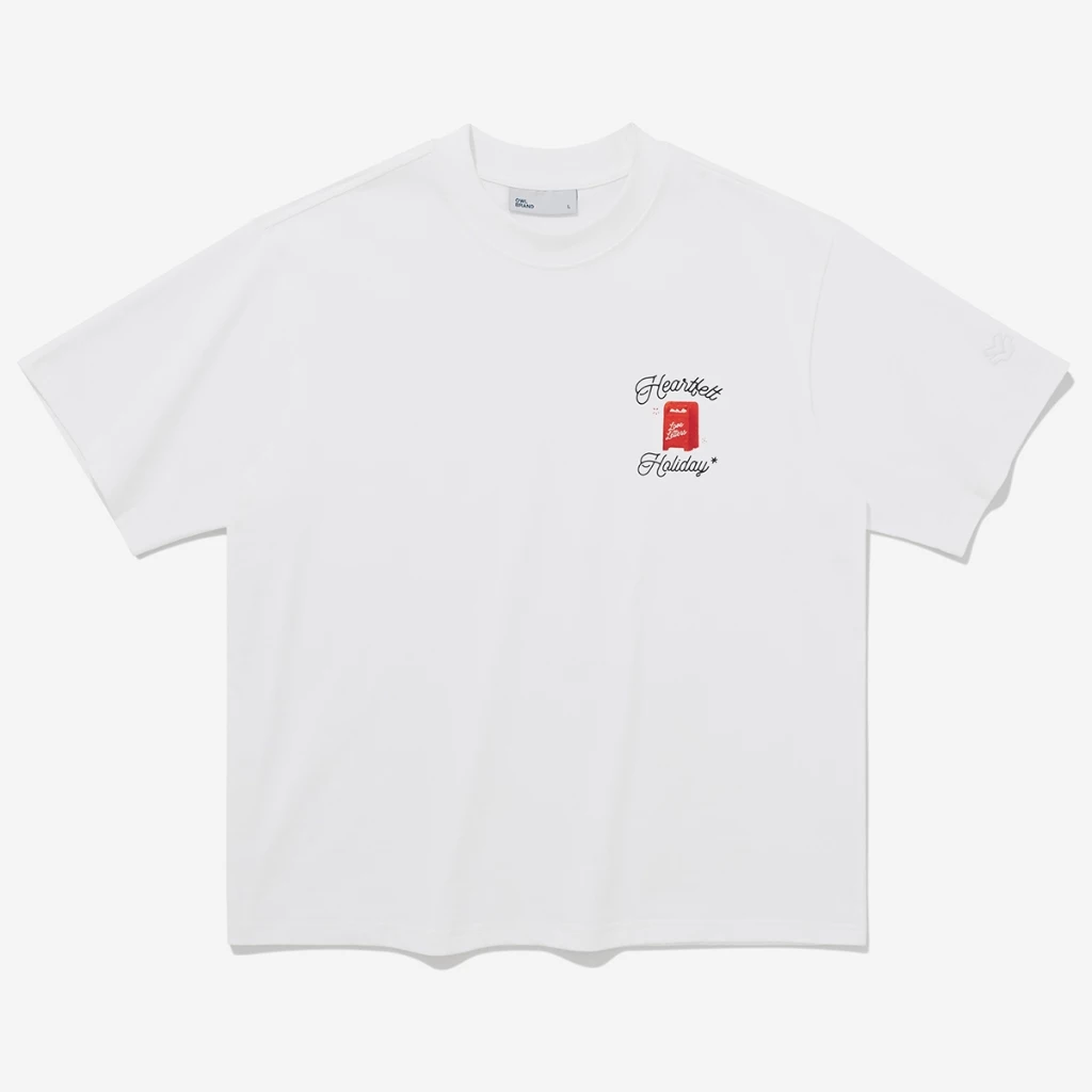 Áo thun boxy Owlbrand Heartfelt - Ảnh 4