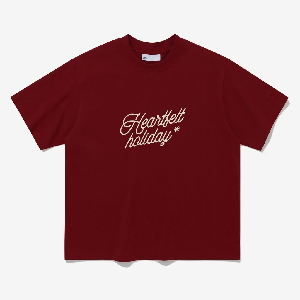 Áo thun boxy Owlbrand Heartfelt - Ảnh 3