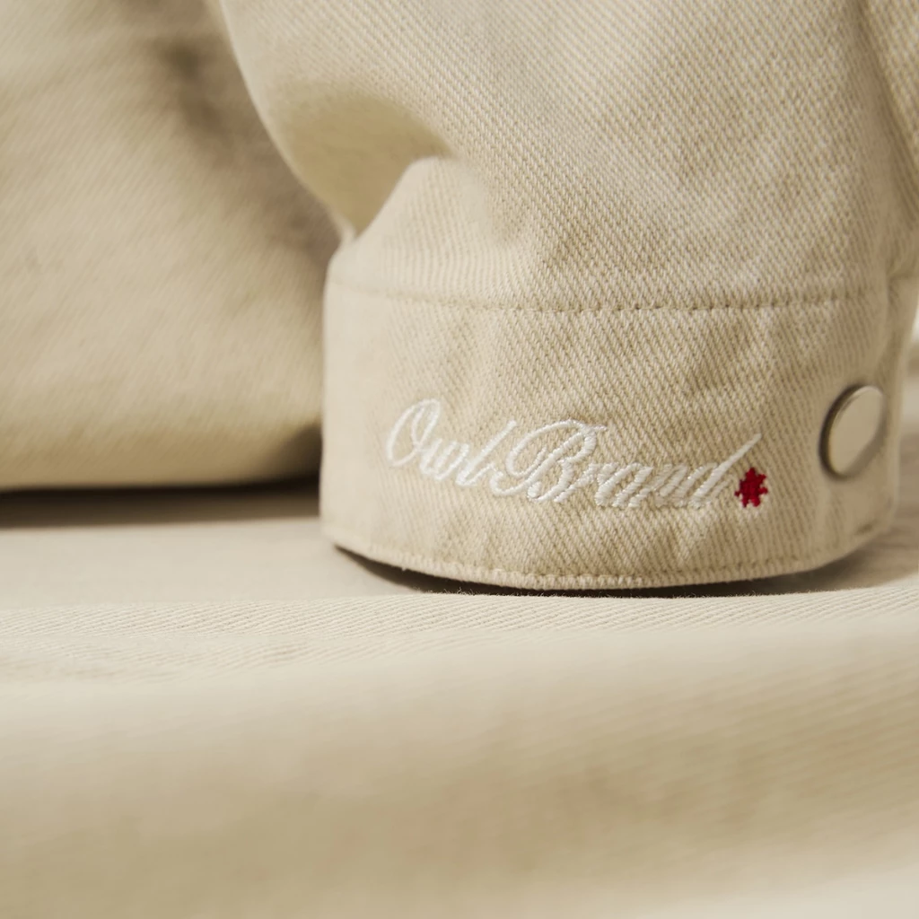 Áo khoác Owlbrand Khaki Crop - Ảnh 9