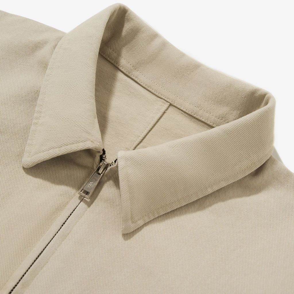 Áo khoác Owlbrand Khaki Crop - Ảnh 6